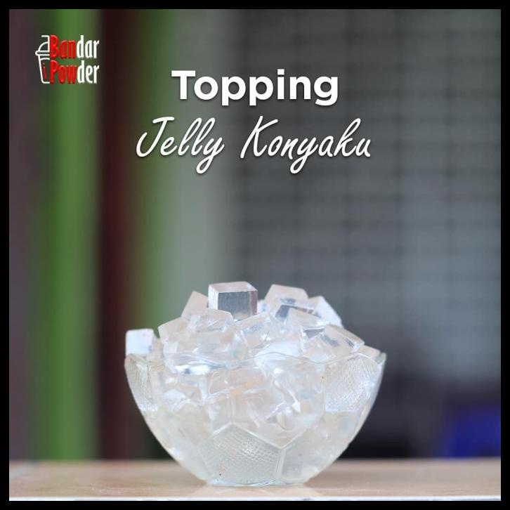 

TERBARUU!! Jelly Konyaku Powder Plain 1kg - Bubuk Topping Minuman - Bandar Powder PROMO