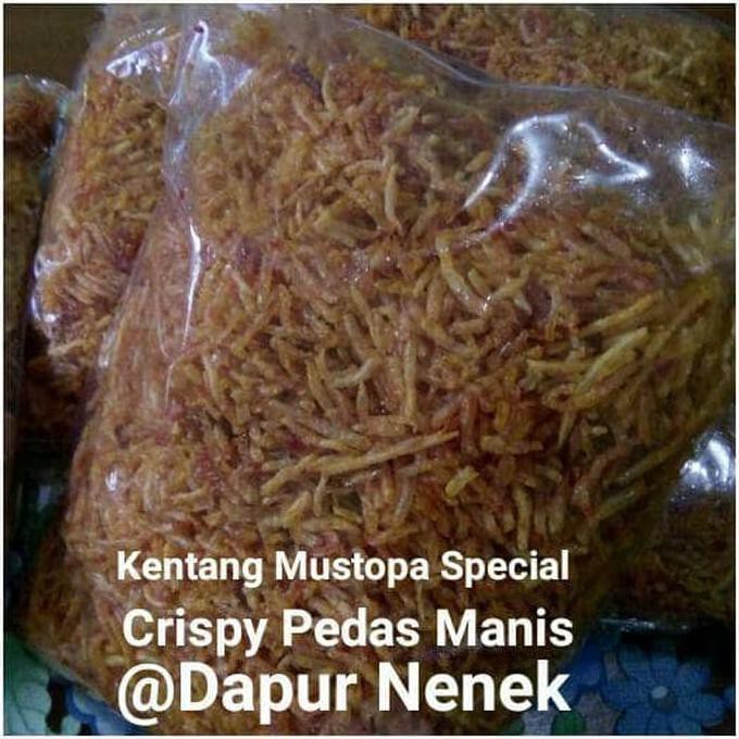 

Keripik Kentang Crispy Special Bumbu Pedas Manis Paket Grosir