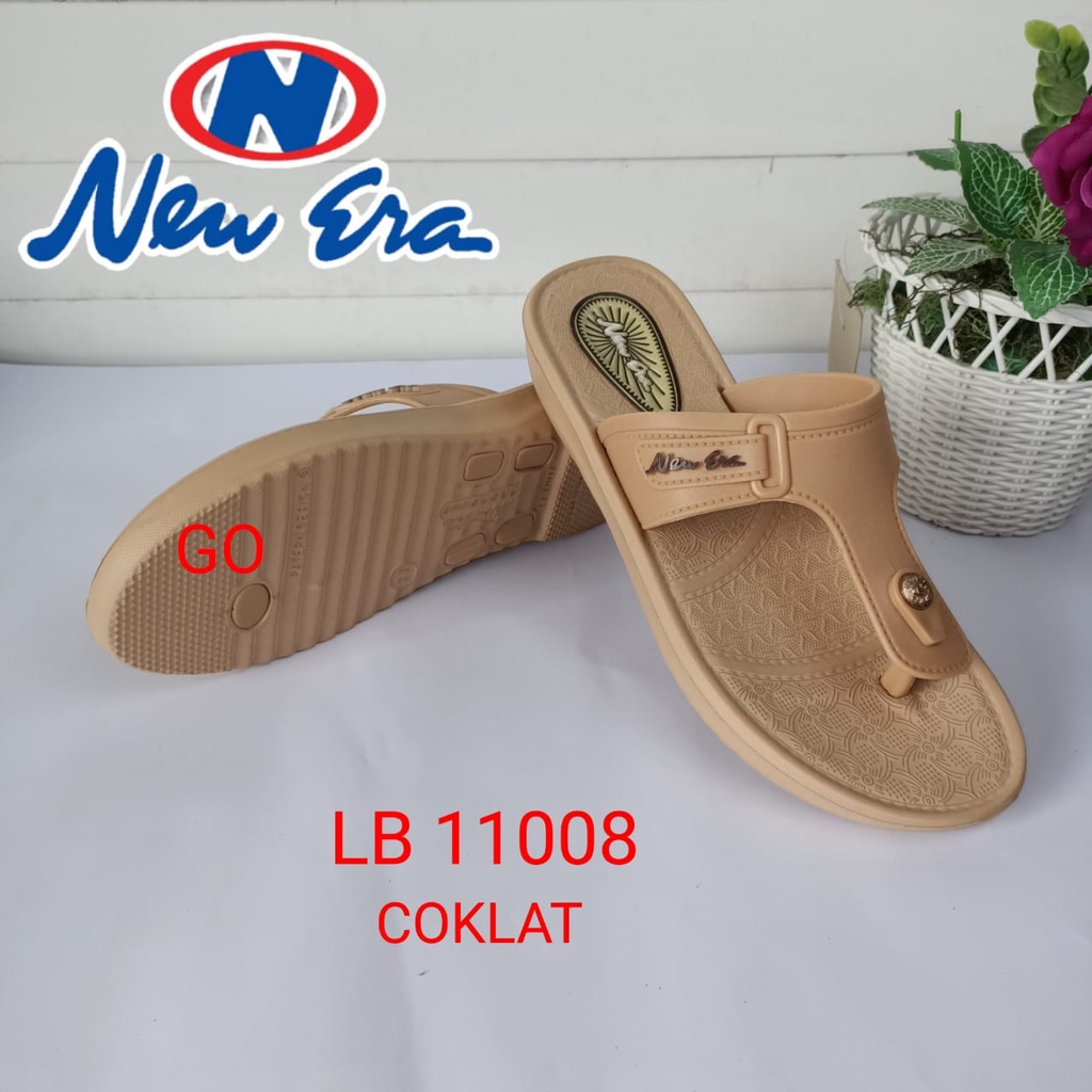 sogo NEW ERA LB E 11008 Sandal Japit Cewek Berkualitas Sandal Karet Wanita Slop Sandal Slop Jelly Terbaru