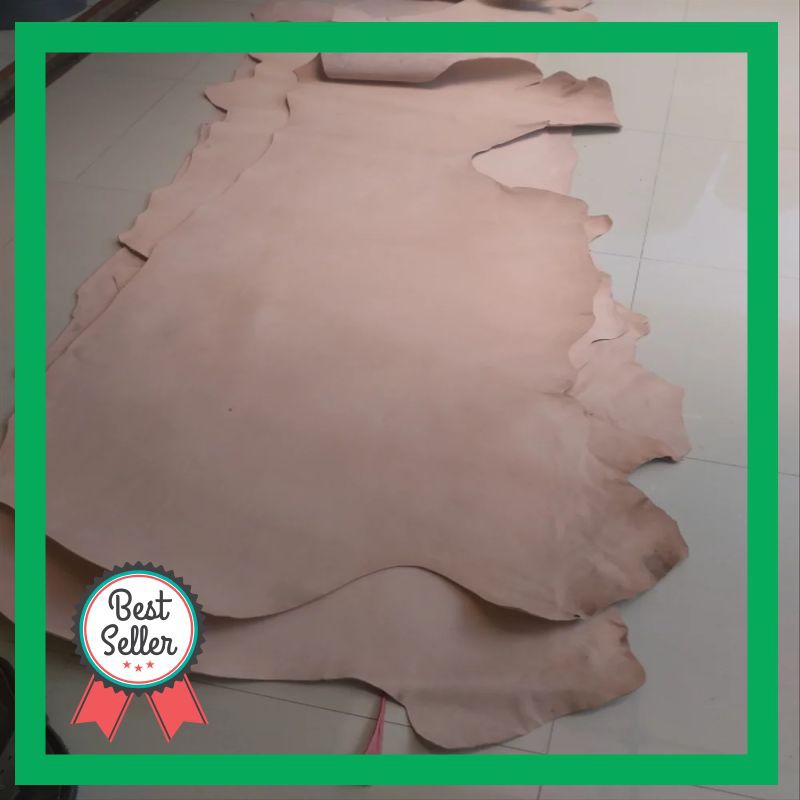 Kulit Sapi Vegtan Lembaran Ukuran A5 A4 A3