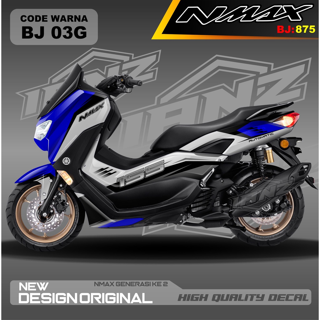 DECAL STIKER NEW NMAX FULL BODY MOTOR / DECAL FULL BODY NMAX