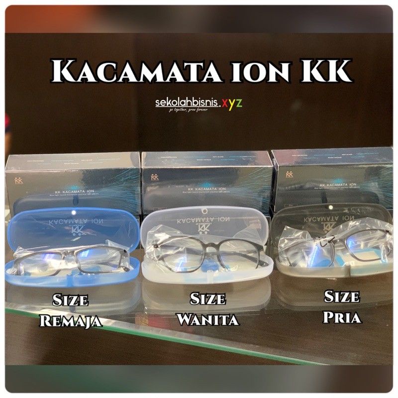 Kacamata Ion KK INDONESIA Kacamata Anti Radiasi Anti UV Anti Blue Light Gadget dan laptop kacamata pria wanita remaja Original KK Indonesia