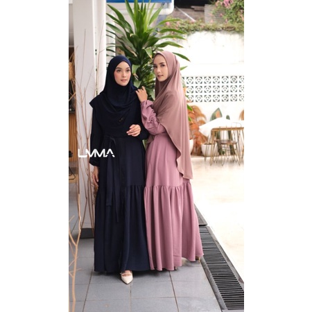 Hijab Abaya Crinkle Rindu by Umma Syar'i