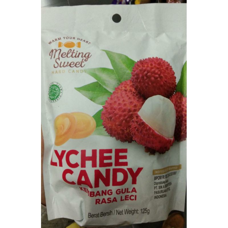 

Melting Sweet Lychee Candy 125 gr