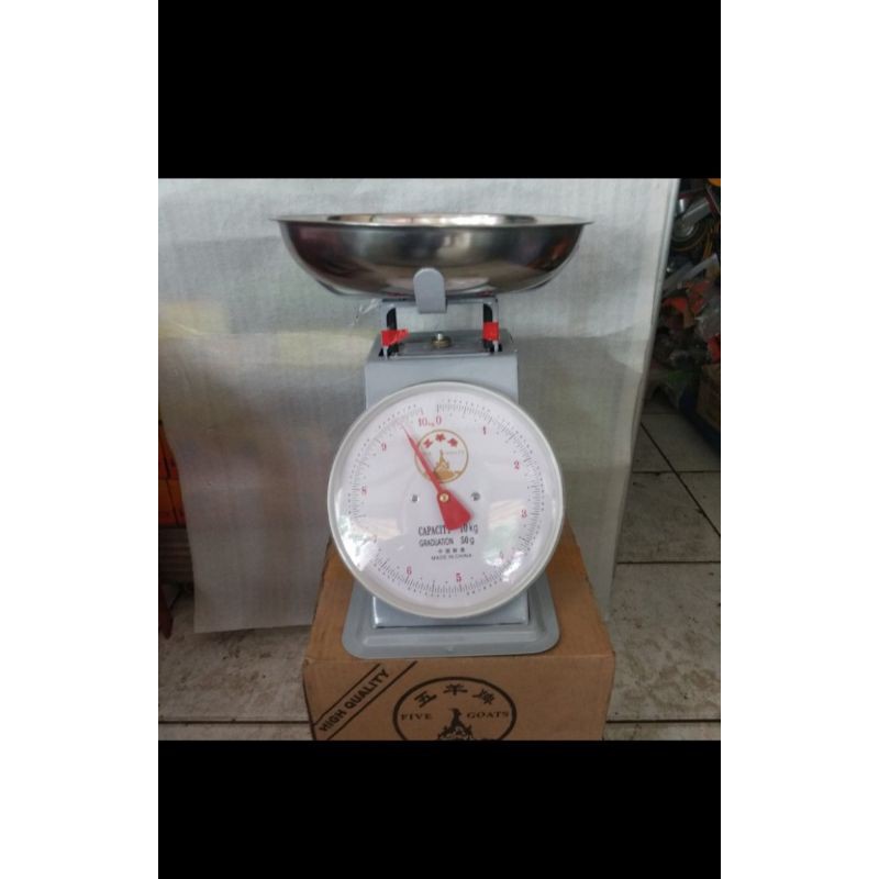 timbangan analog 10kg timbangan sayuran &buah buahan telur dll-10kg