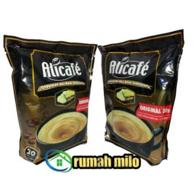 

KOPI ALICAFE MALAYSIA DENGAN TONGKAT ALI DAN GINSENG