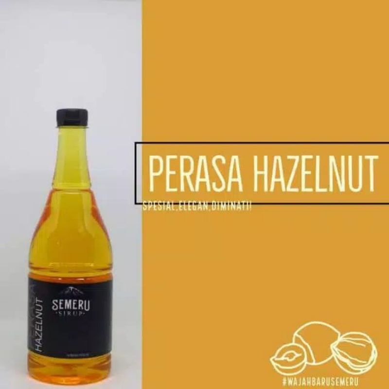 

Semeru sirup HAZELNUT /1L /Syrup /murah /Enak /Sirup Terlaris