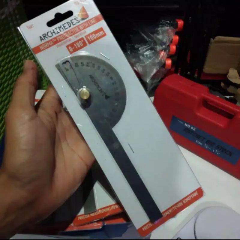 

Busur Derajat Penggaris Combi Stainless Protractor Alat Ukur Sudut