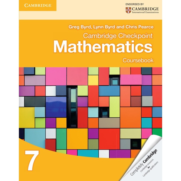 

Cambridge Checkpoint Mathematics Lv7-Lv9 (Cambridge) - Lv7 Coursebook