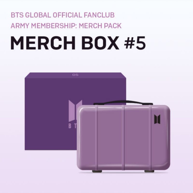(DP) SHARING BTS MERCH BOX #5