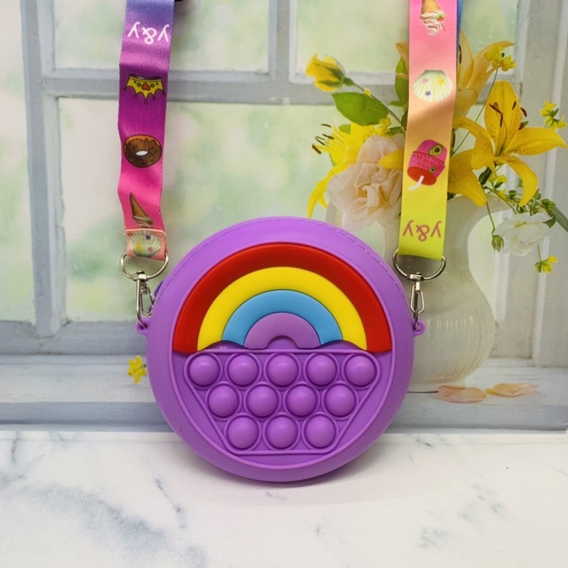 COD DOMPET POP IT KOIN toys mini pouch untuk uang dompet mini slime pop bubble pouch. POP IT LUCU. GANTUNGAN POP IT. GANTUNGAN KUNCI WANITA . COD TAS ANAK POP IT RAINBOW