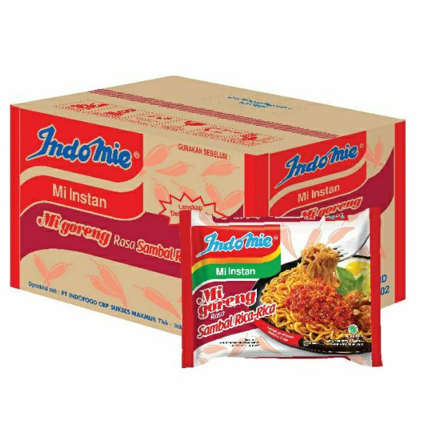

Indomie goreng sambal rica-rica - 1 Dus isi 40 Pcs