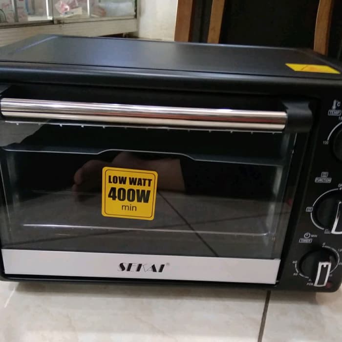 SEKAI OVEN LISTRIK 33 LITER OV330 / OV-330 / OV 330 [600W] - HITAM