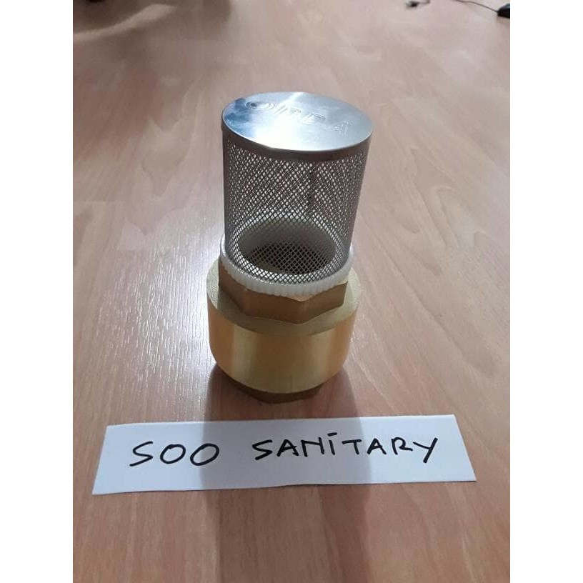 Foot Klep 3/4" Onda Kuningan - Saringan Pompa Air