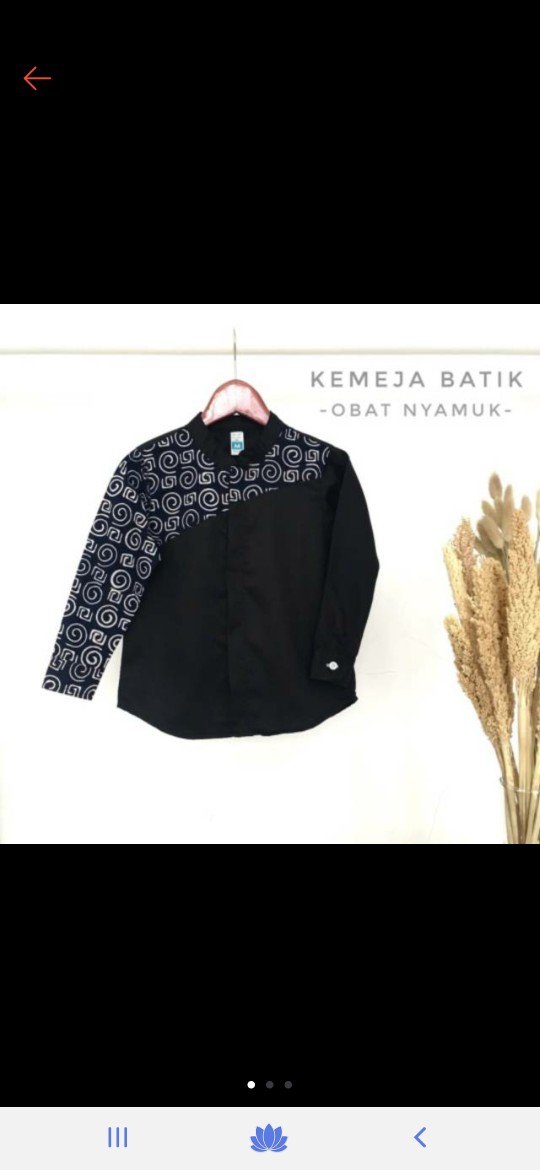 Kemeja Batik Anak