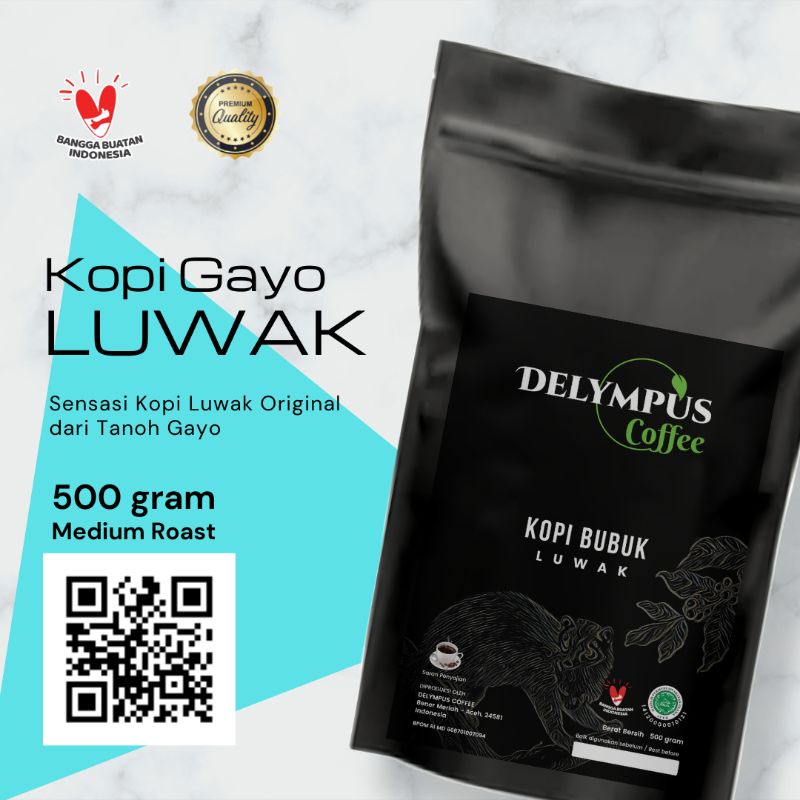 

KOPI GAYO ARABIKA LUWAK LIAR 500 Gram