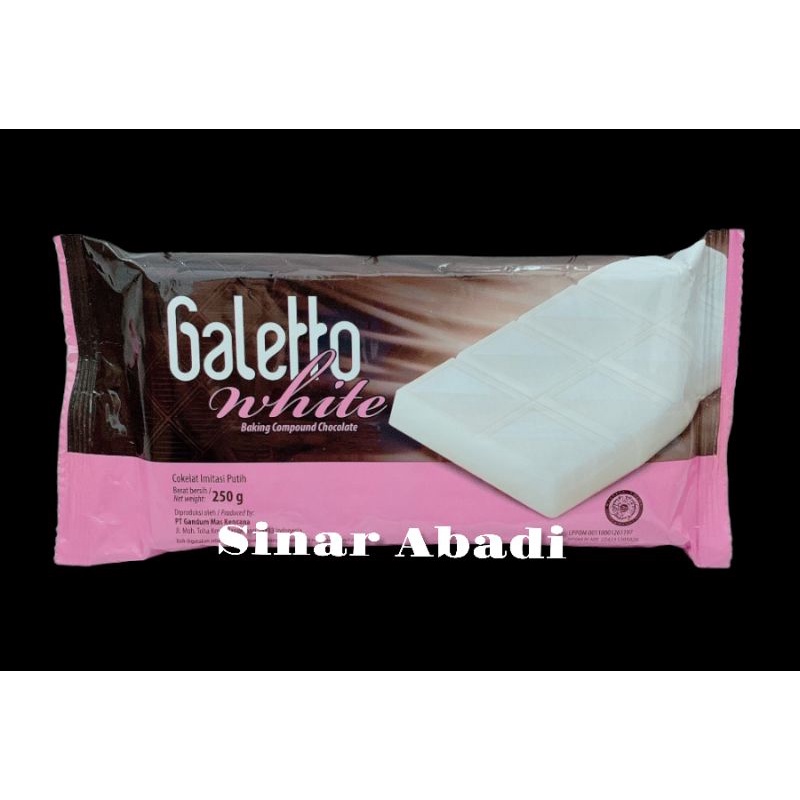 

Galetto White / Galetto coklat putih / Coklat Batang Putih 250gr