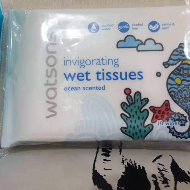 Tisu Basah - Tissue Basah Watson (Buy 1 Get 3)