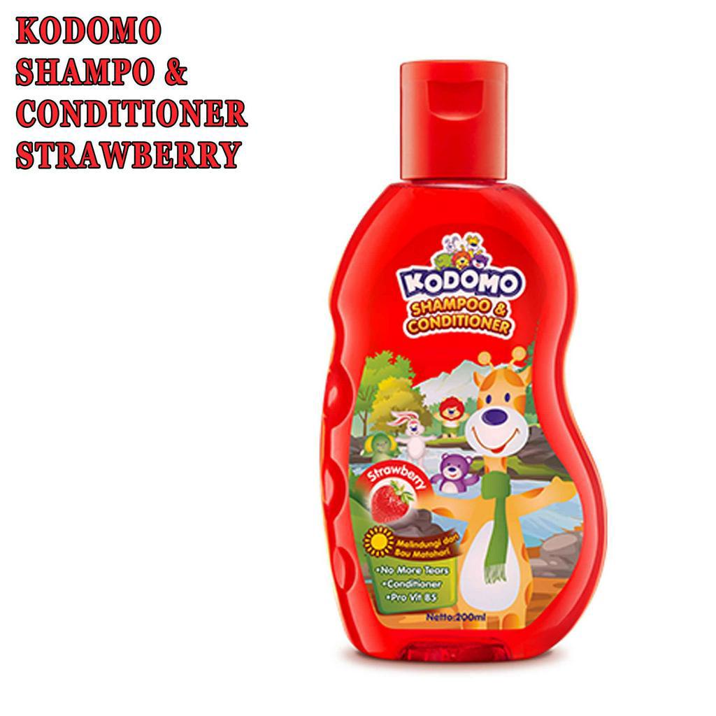 Shampo &amp; Conditioner* Kodomo* Shampo Rambut* Strawberry* 200ml