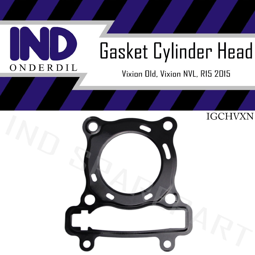 Gasket Paking-Packing Silinder-Cylinder Block-Blok Head Atas CHTP Vixion Old-Lama-New NVL &amp; R15 2015