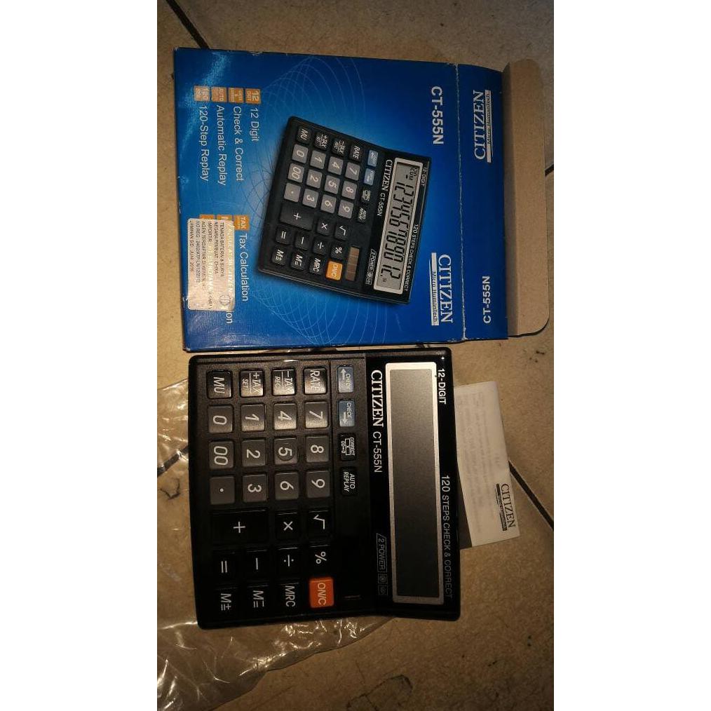 

Discount Kalkulator Citizen Original Type Ct 555N Ayo Beli