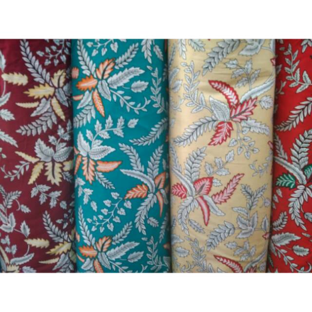 Kain Katun Motif Batik Harga Per Meter Shopee Indonesia