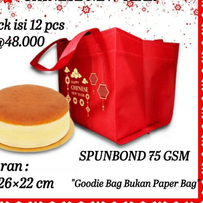 

PROMO 11.11 KODE-713 GOODIE BAG IMLEK CHINESE NEW YEAR/GOODIE BAG KUE LAPIS/SPUNBOND BUKAN PAPERBAG
