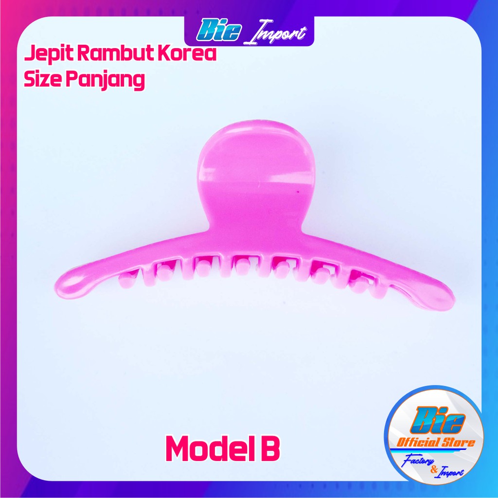 Jepit Rambut Korea Size Besar Impor Best Seller