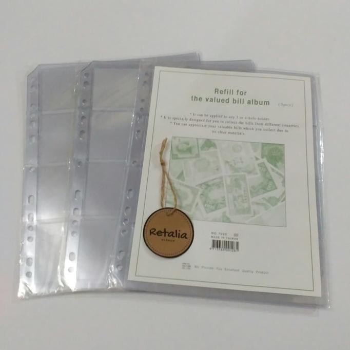 

Refill Album Uang Kertas 4 Baris