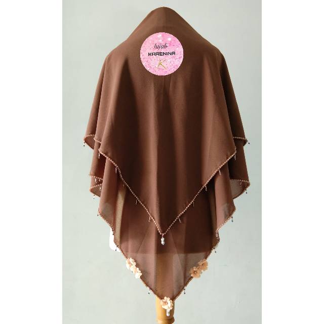 Diamond Khimar (pink,brown,black) ORIGINAL BY KARENINA