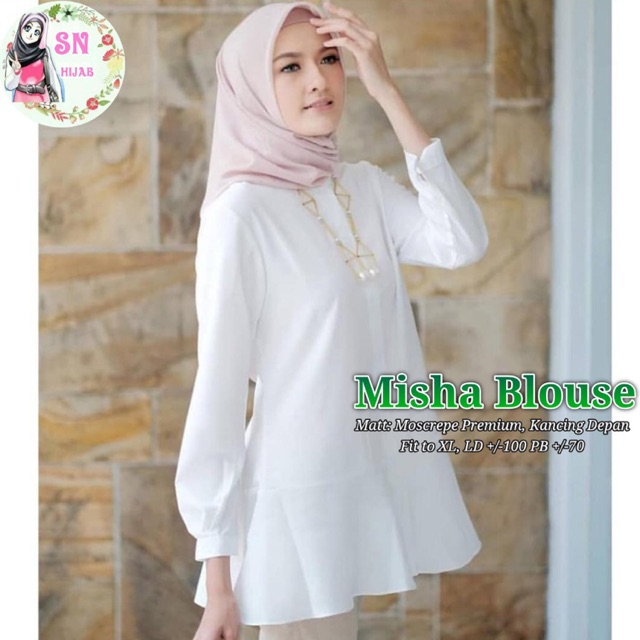 Misha Blouse by SN HIJAB