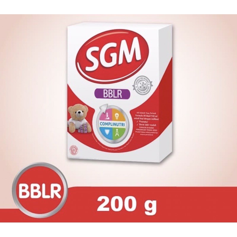 SGM BBLR 200 &amp; 400 gram ( susu medis khusus bayi prematur )