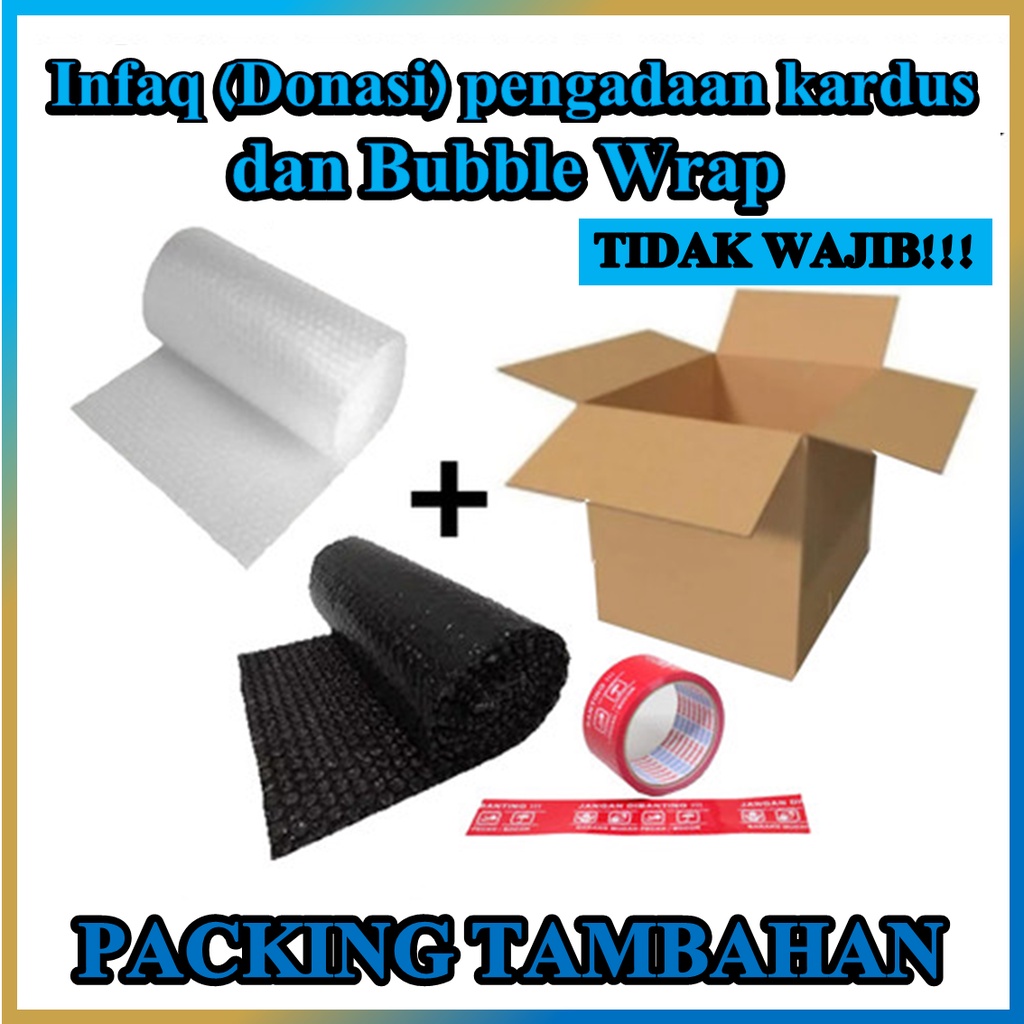 

INFAQ PENGADAAN KARDUS DAN BUBBLE WRAP (PACKING TAMBAHAN) | TERIMAKASIH