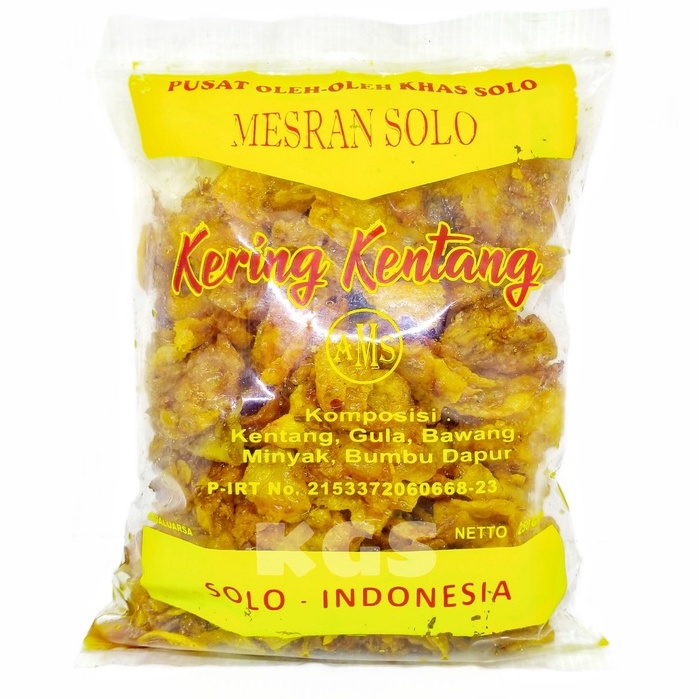 

KLENGKAM Kering Kentang MESRAN 250gr Oleh Oleh Khas Solo