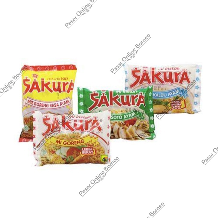 Sakura Mie Instan Goreng Kuah