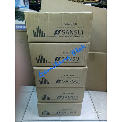 Promo Power Amplifier Karaoke SANSUI KA 288 BLUETOOTH Diskon