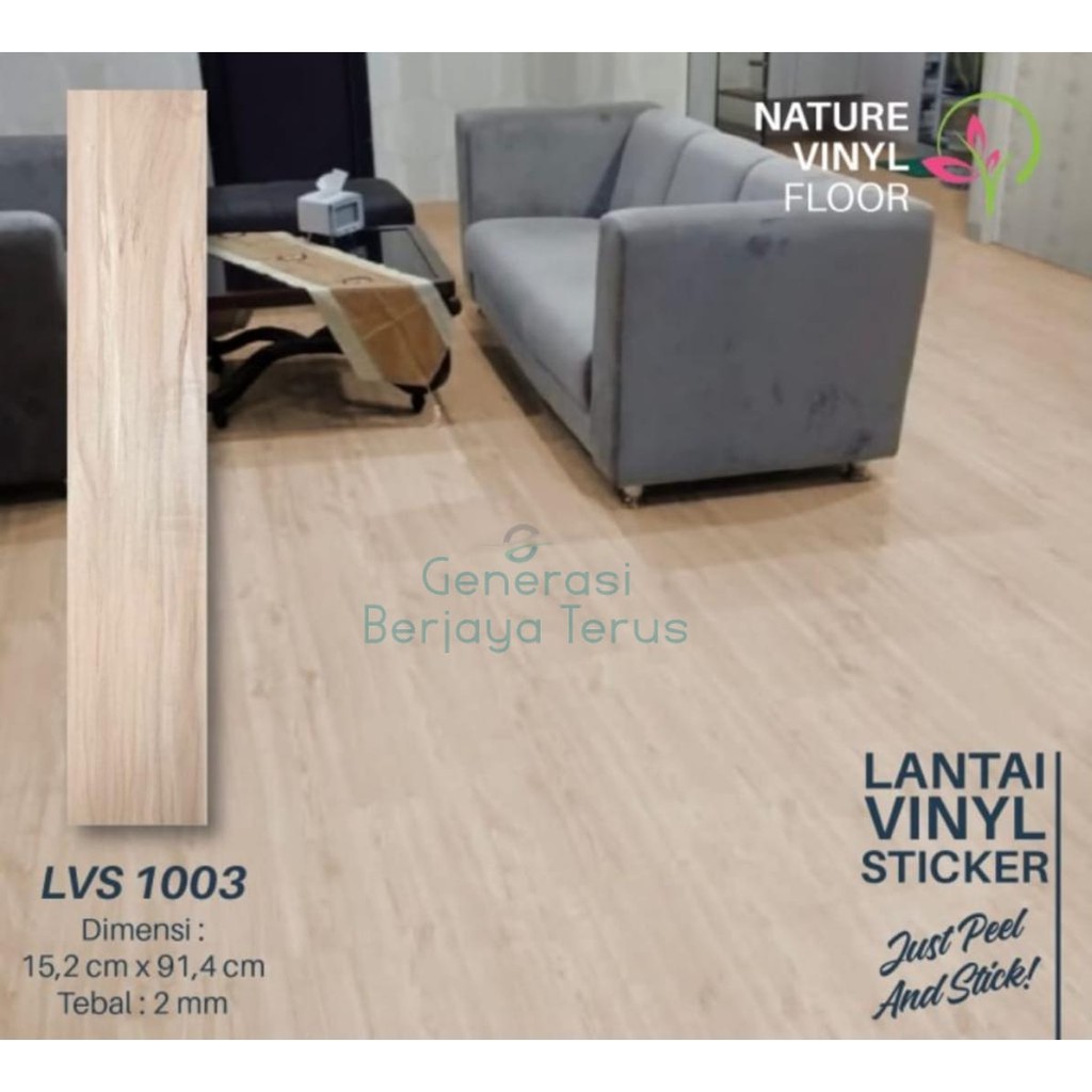 Nature Vinyl Sticker 1003/Lantai Kayu/Vinyl Lantai 1003