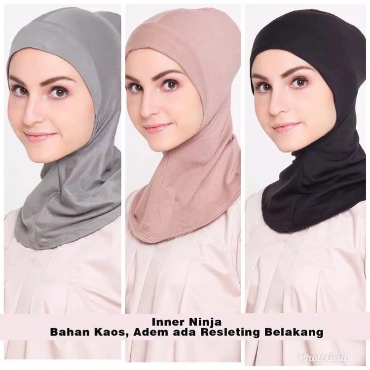 Premium Inner Hijab Inner Ninja Premium Ciput Ninja Resleting Ciput Ninja Adem Ciput Ninja Kaos