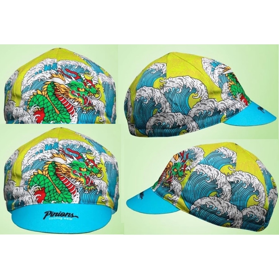 Pinions Cycling Caps cap topi sepeda - TIGER