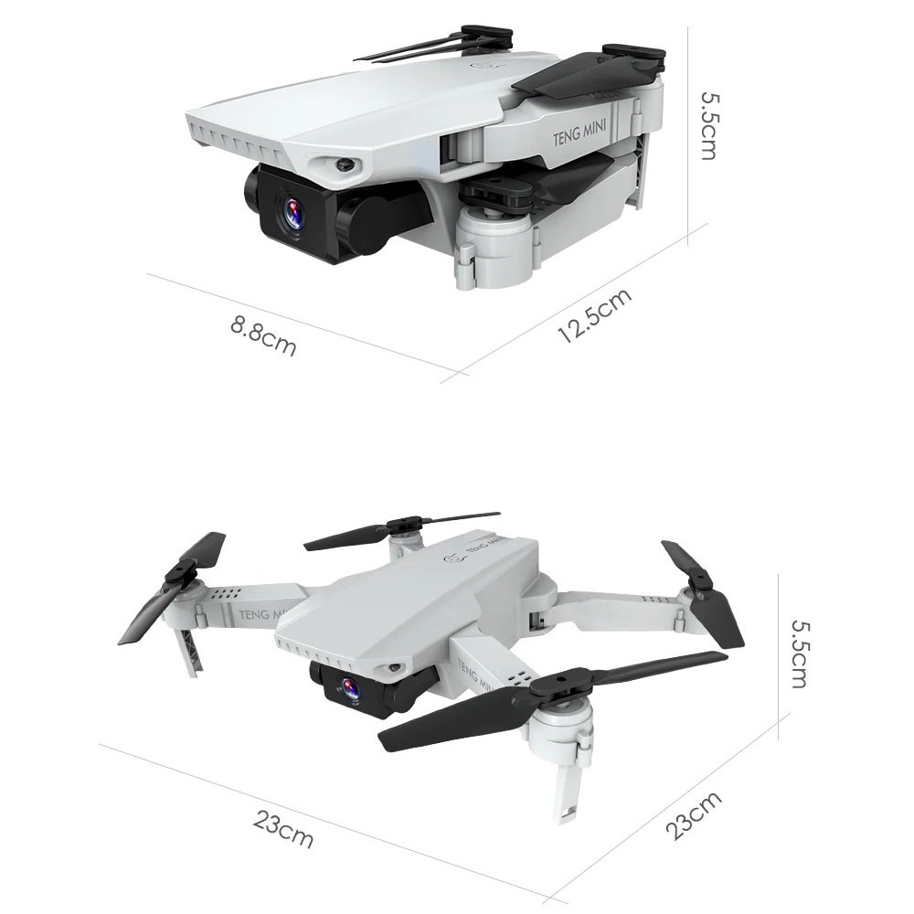 Quadcopter Foldable Drone 4K Camera WiFi FPV / Drone Mini / Drone Murah / Mini Drone