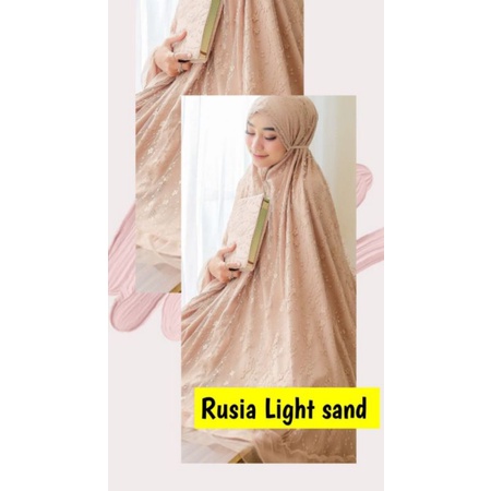 [COD] MUKENA RUSIA DALANOVA READY STOCK SIAP KIRIM MUKENA ORIGINAL PREMIUM