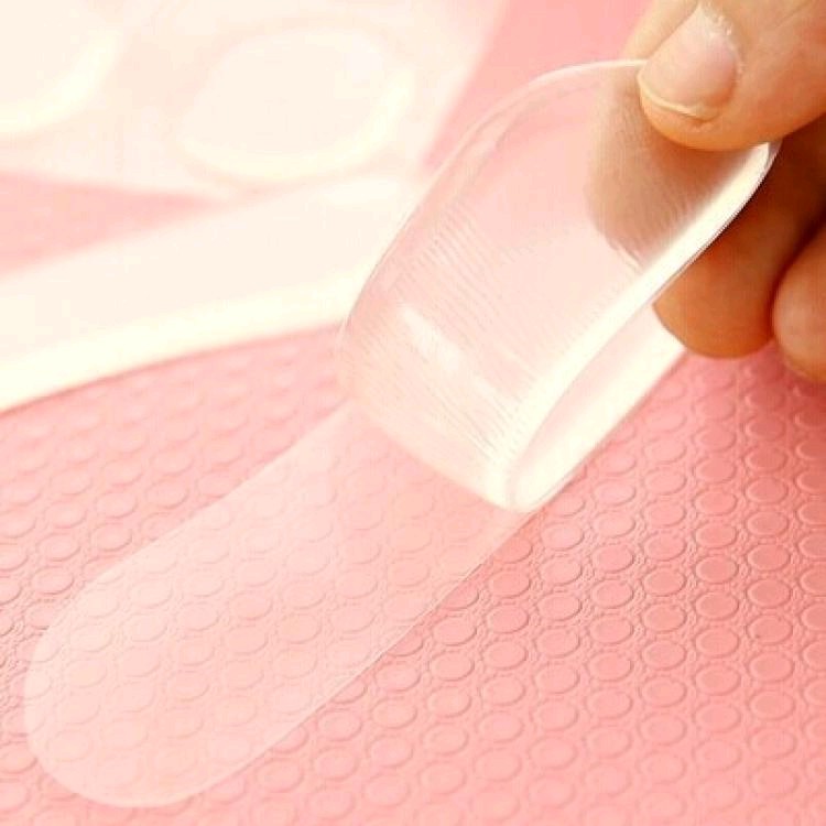 Tumit Kaki Silikon Transparan Dengan Bahan yang Nyaman HargaKawan(b24k)