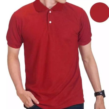 Noveli wear - [1Paket 3pcs 100rb+free 1 pcs kaos polos] - Kaos kerah pria polo shirt lengan pendek M L XL XXL