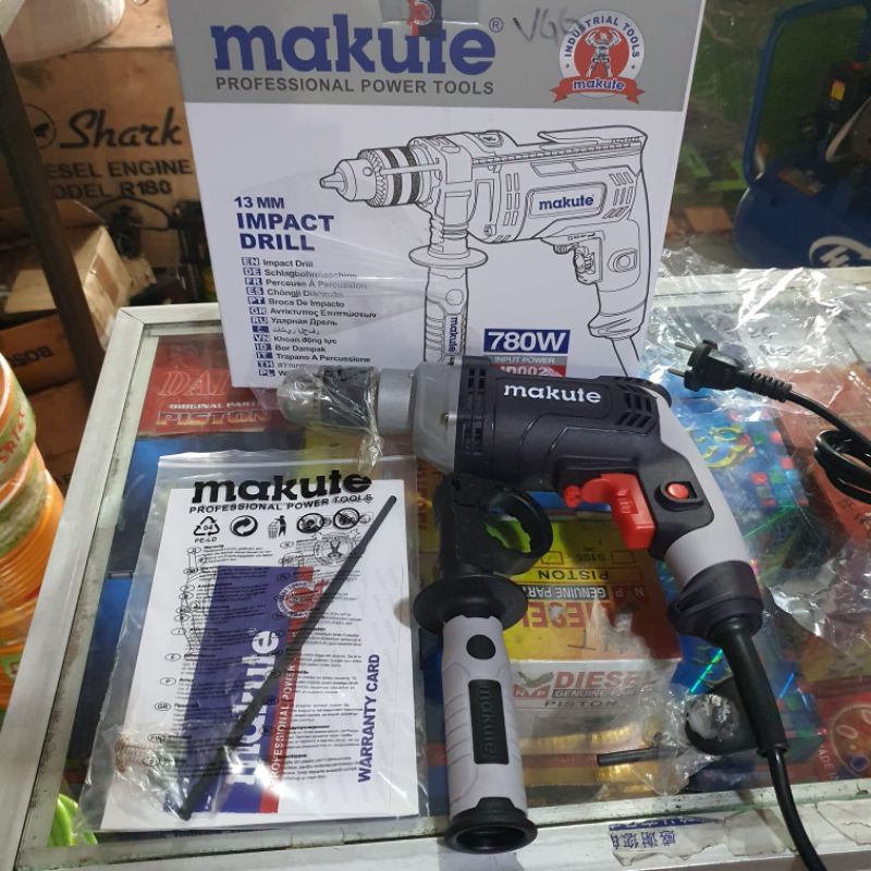 makute bor 13mm impact drill hamer bor listrik 13mm termurah makute berkualitas