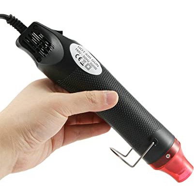 Mini Heat Gun Electric Hot Gun Air Vinyl 220V 300W QST-220 Sealing Plastik Shrink Wrapping Stiker