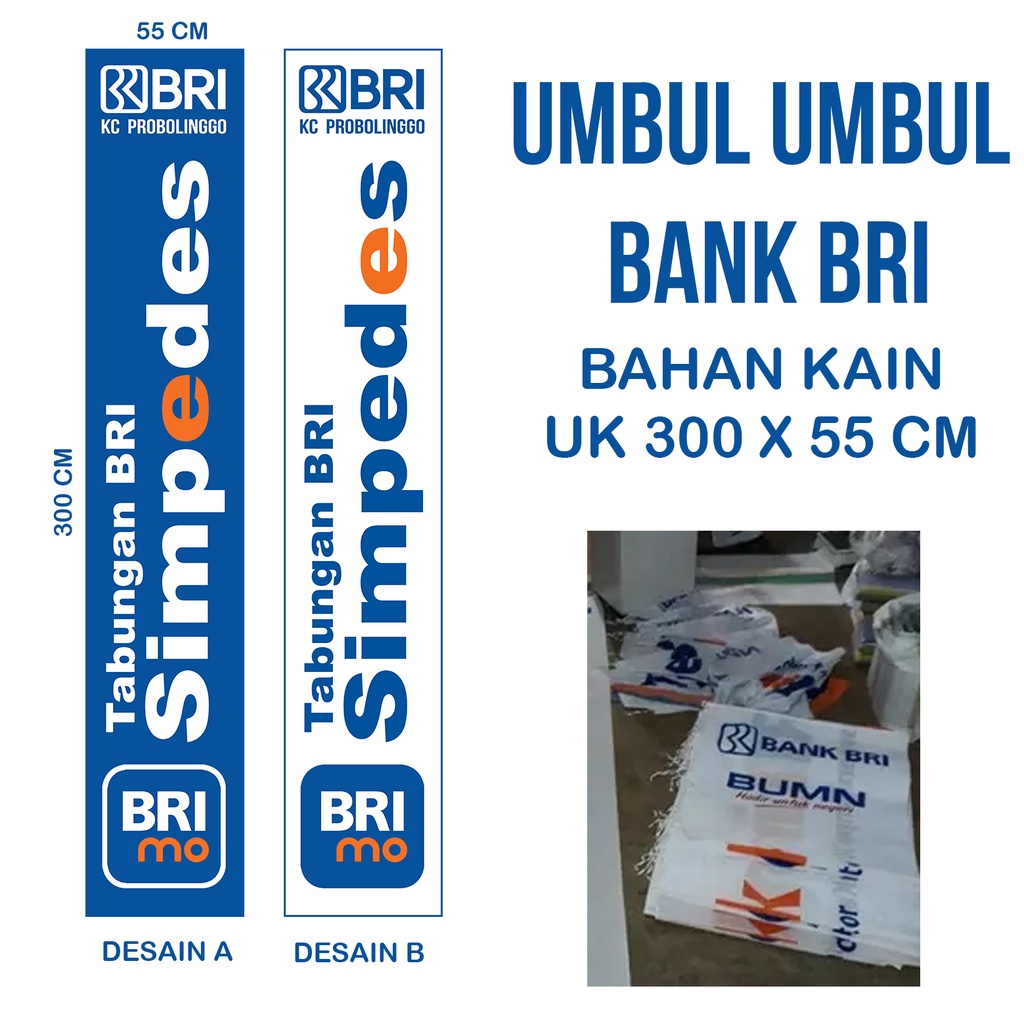 UMBUL UMBUL BRI BAHAN KAIN AWET DAN BAGUS