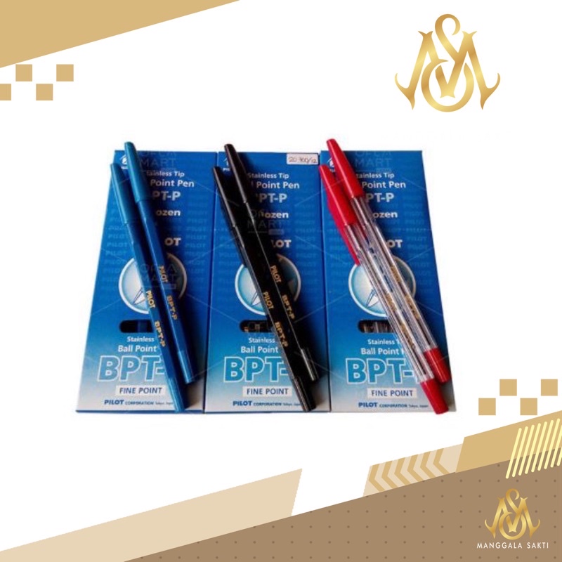 

Pulpen Bolpen Bolpoint Pilot BPT - P / BPTP Asli Original