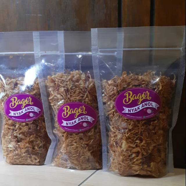 

Bawang goreng Nyak Anol tanpa bahan pengawet