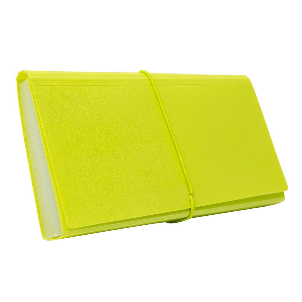 

[Zada] Bantex Expanding File Cheque (12 Pockets) Lime 8811 65
