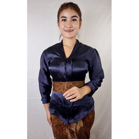 Kebaya Kartini Lengan Balon - kebaya silky amadeus - kebaya modern - kebaya kondangan - kebaya kawinan - kebaya jadi modern